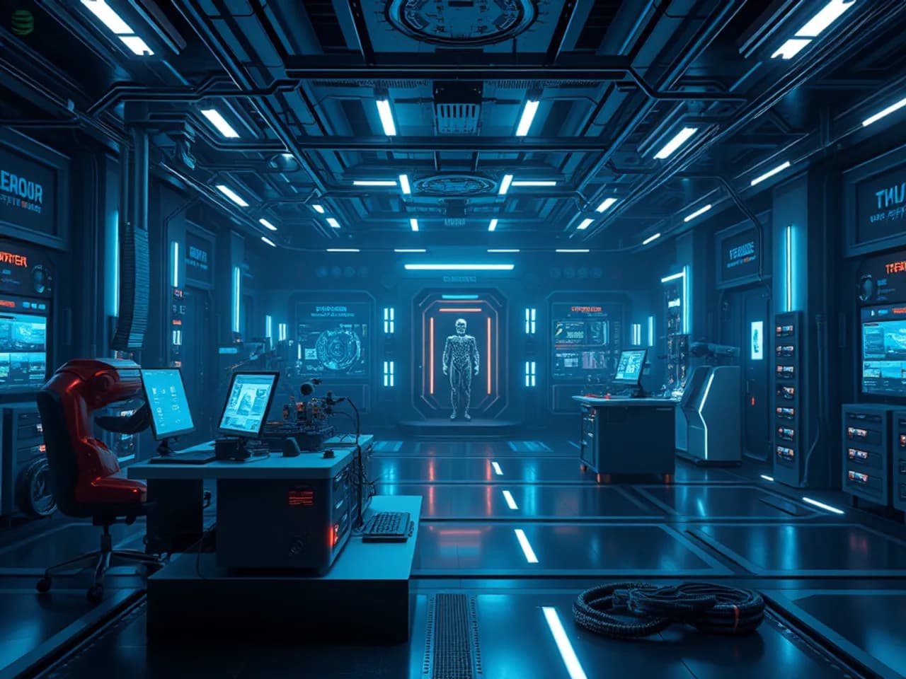 Technology environment representing AI Image Generation Application
