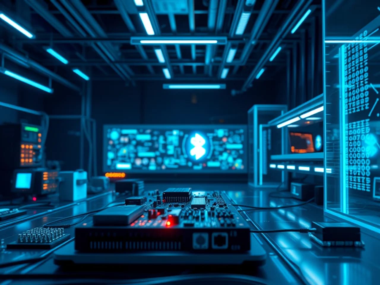 Technology environment representing Bluetooth Application Development
