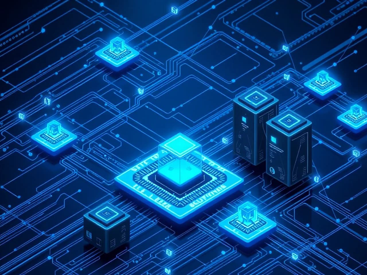 Technology environment representing Decentralized Application Development