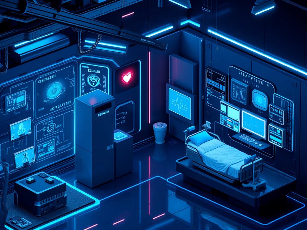 Technology environment representing Electronic Health Record Development