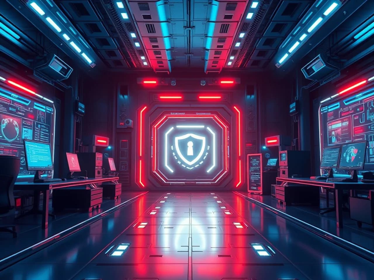 Technology environment representing Endpoint Security Solution