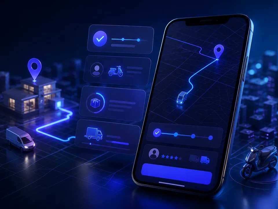 Technology environment representing On Demand Service App Development