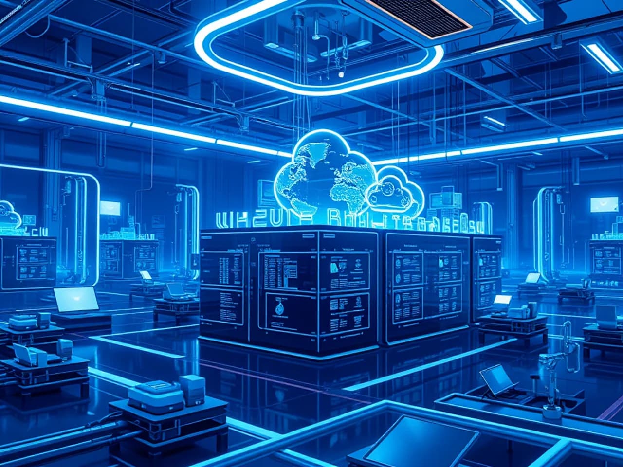 Technology environment representing SaaS Marketplace Development