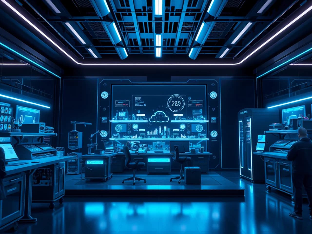 Technology environment representing SaaS Performance Optimization