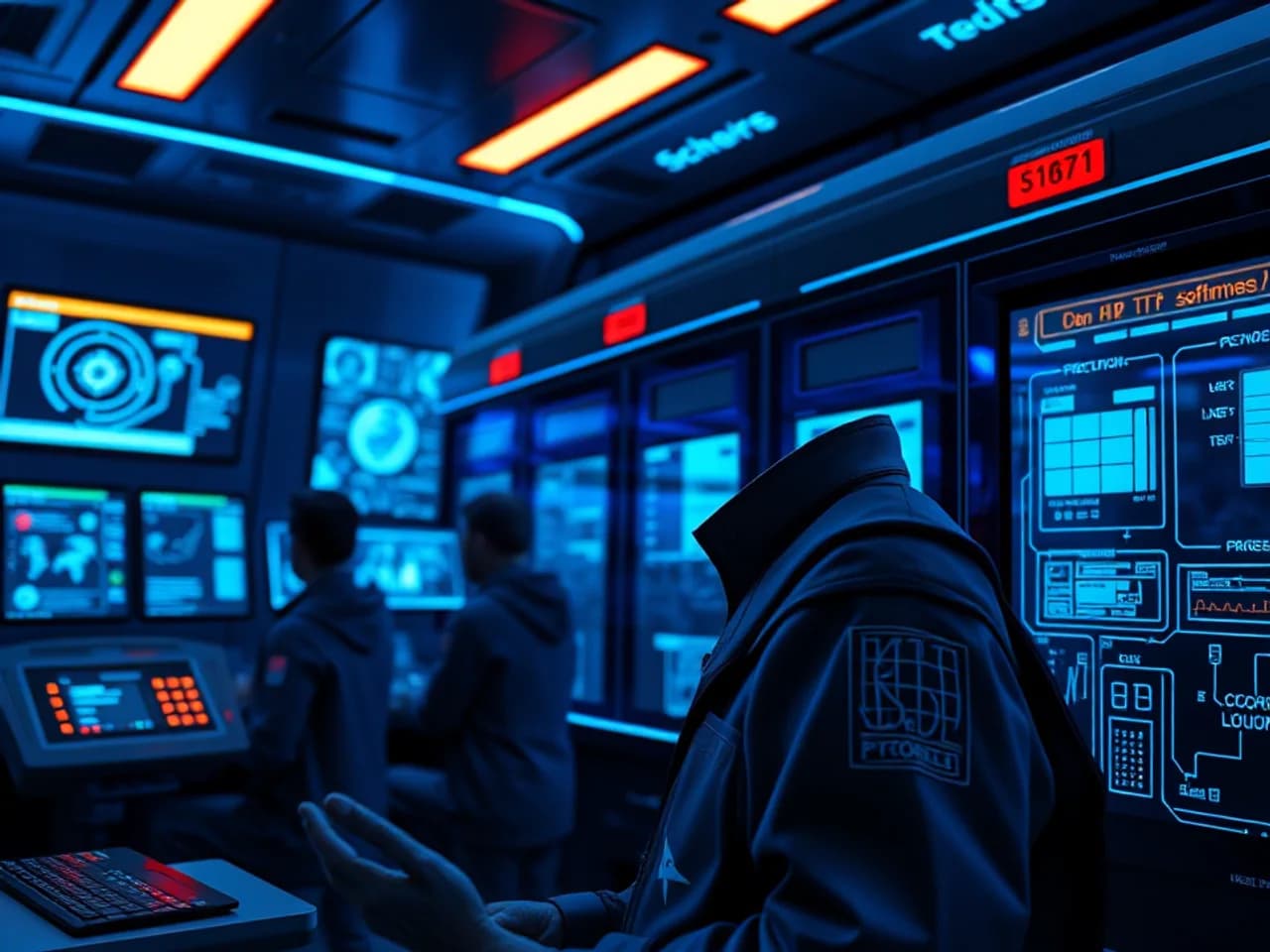 Technology environment representing School Bus Tracking System