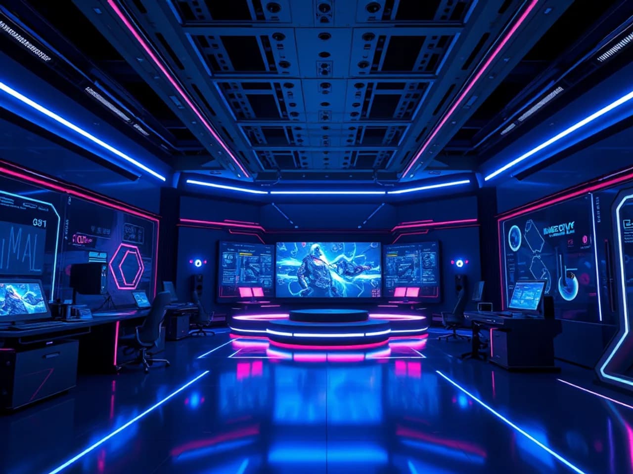 Technology environment representing Strategy Game Development