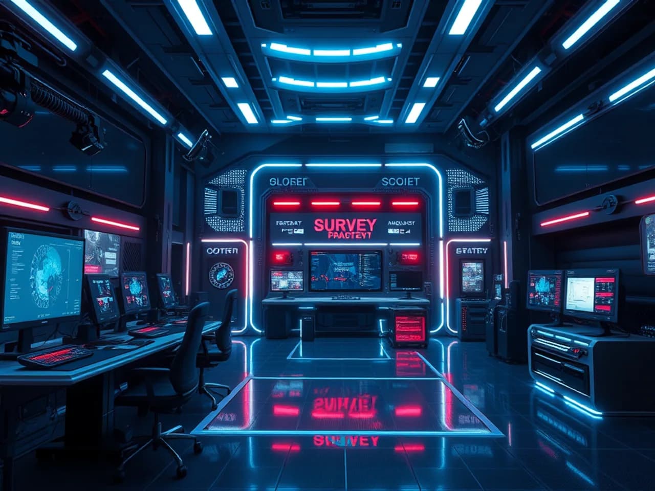 Technology environment representing Survey Platform Development