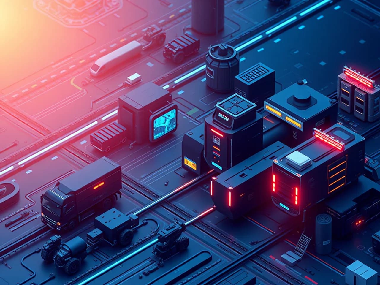 Technology environment representing Transportation Software Development