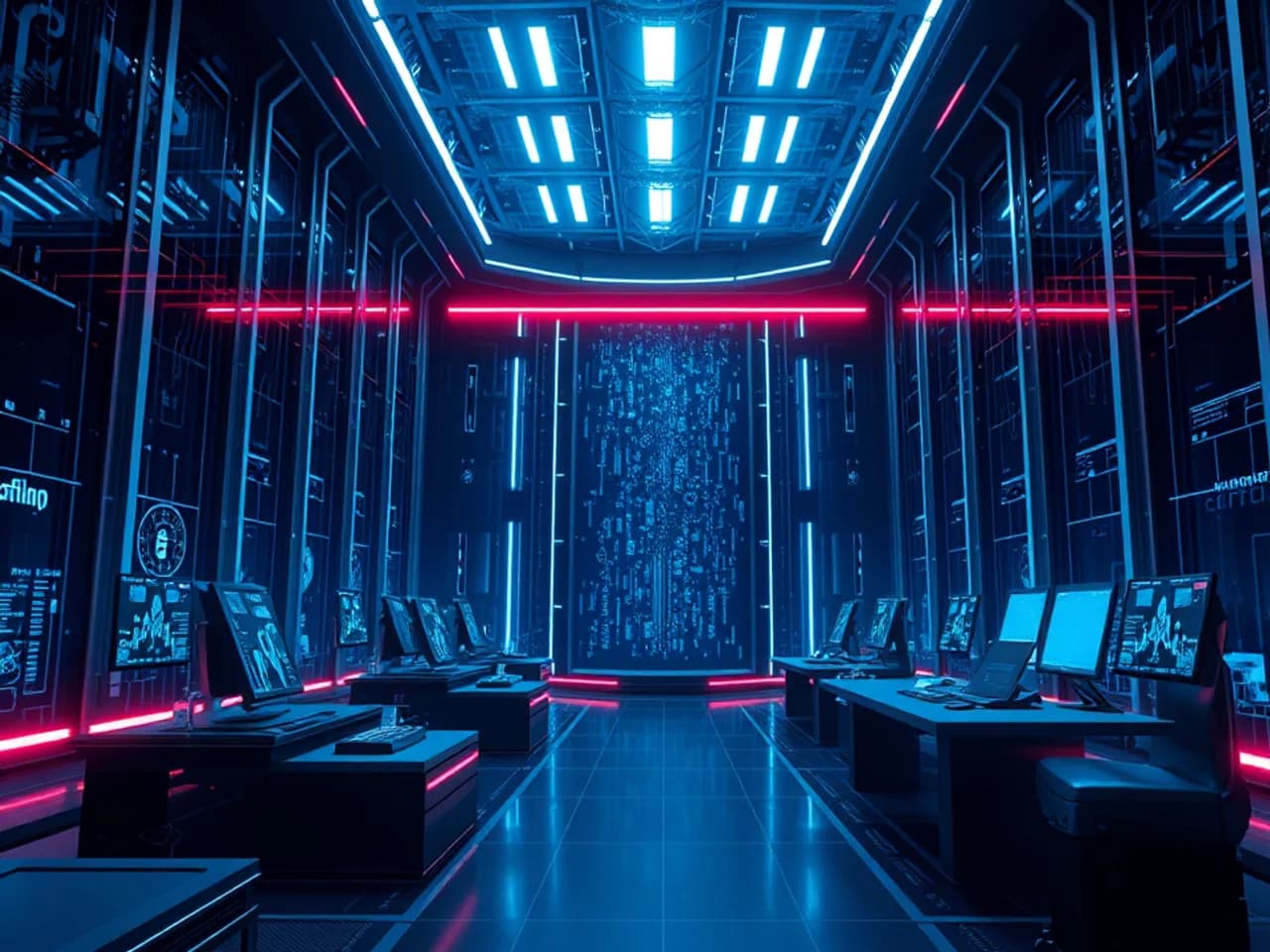 Technology environment representing AI Financial Analysis Platform