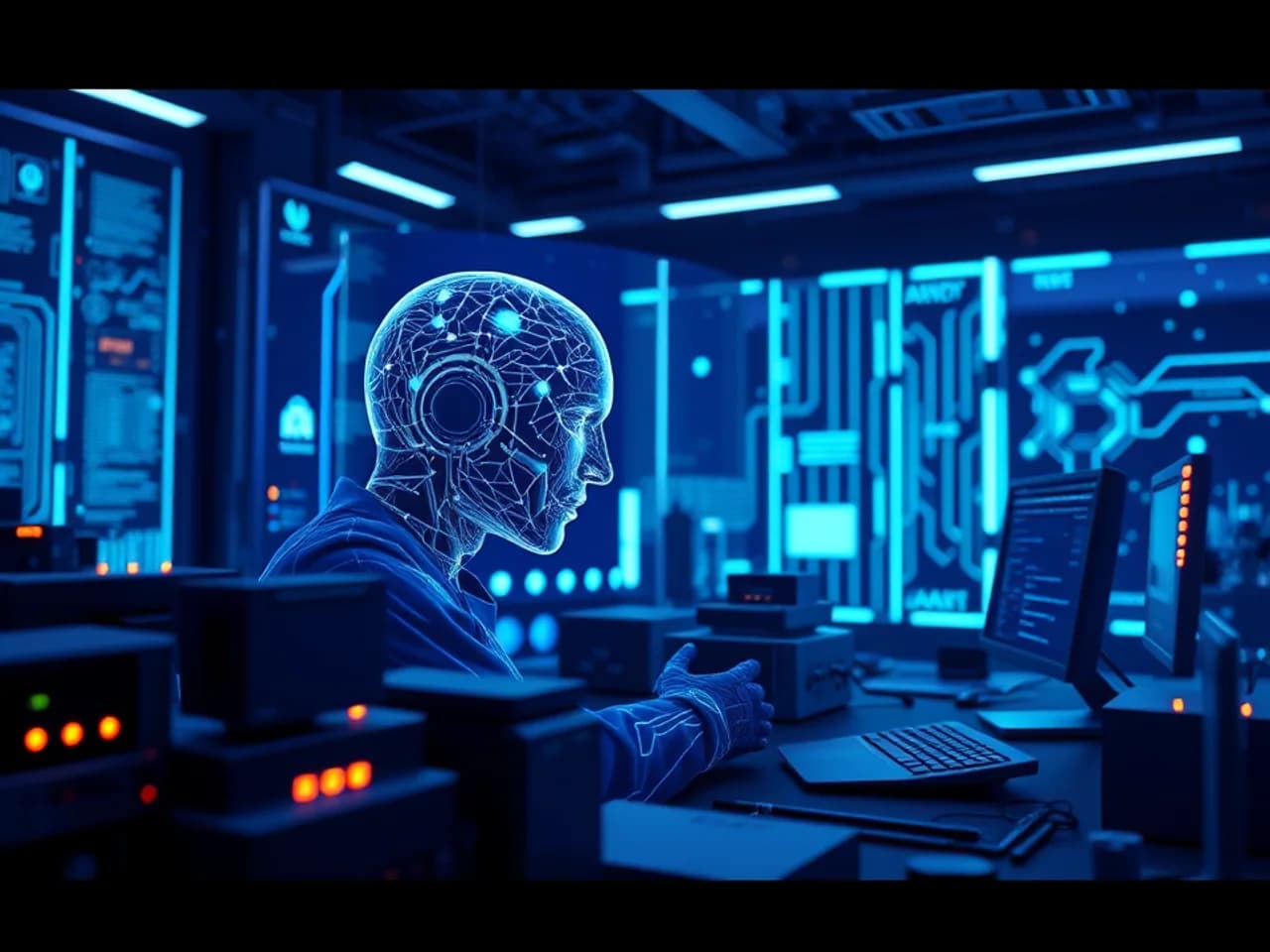 Technology environment representing AI Legal Document Assistant