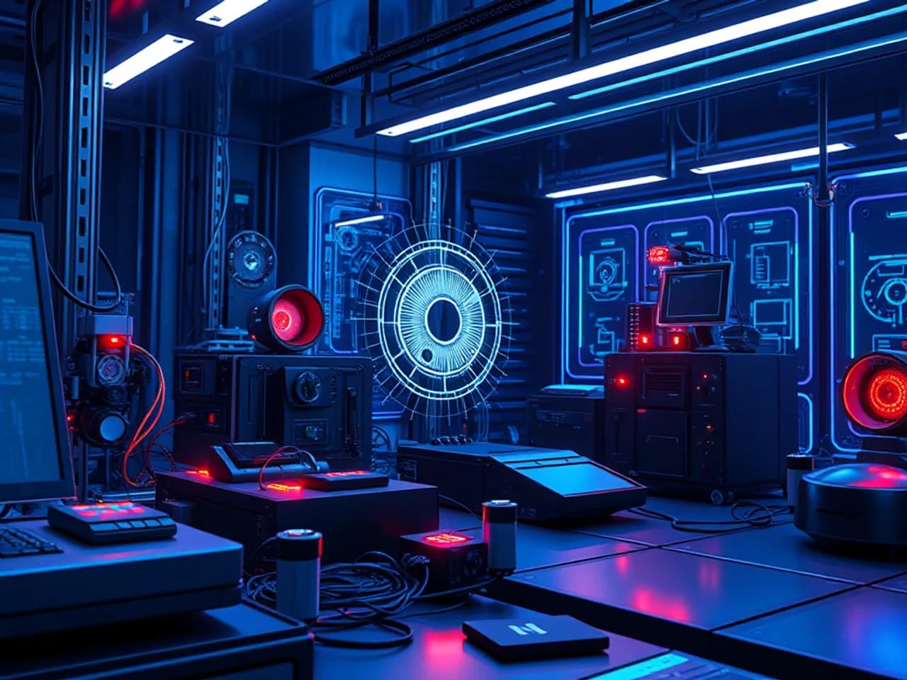 Technology environment representing AI Speech Recognition Application