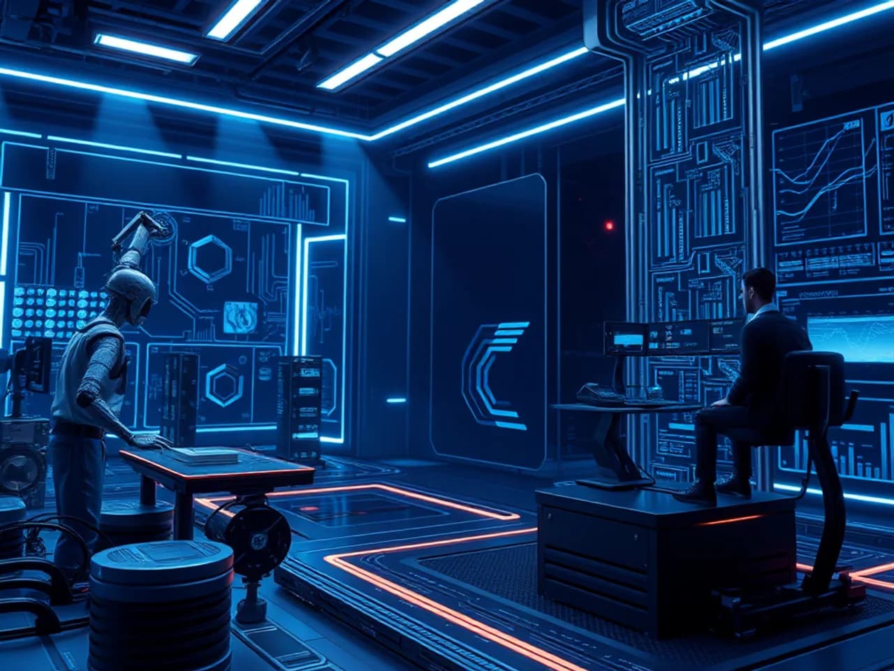 Technology environment representing AI Video Generation Application