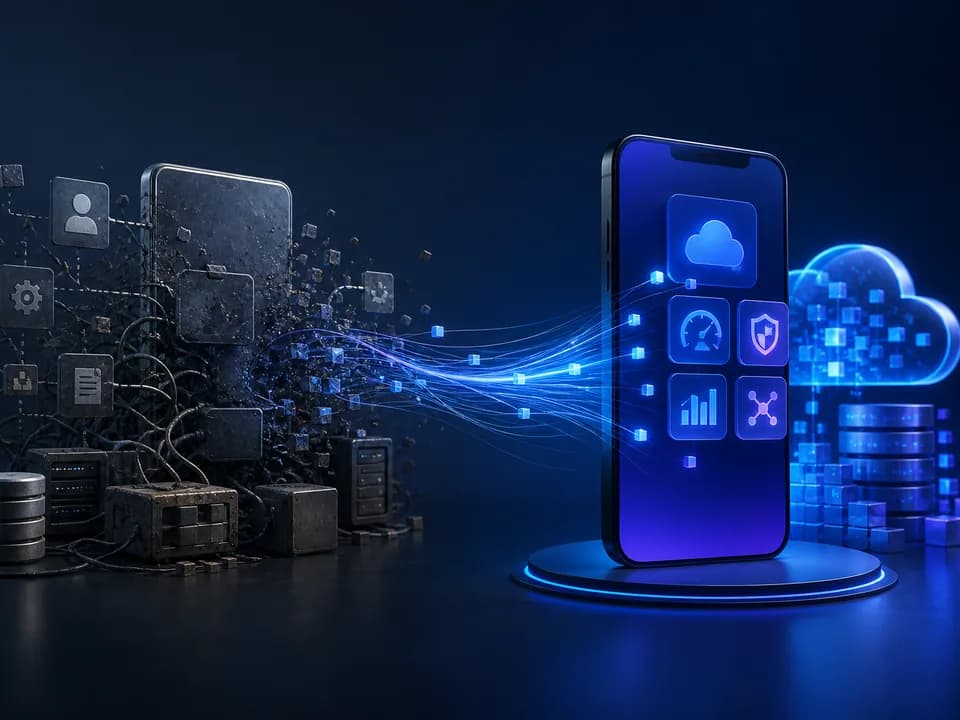Technology environment representing App Modernization and Migration