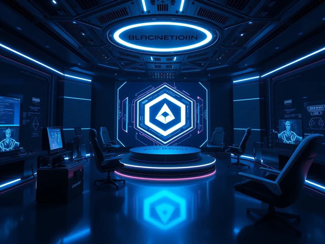 Technology environment representing Blockchain Game Development