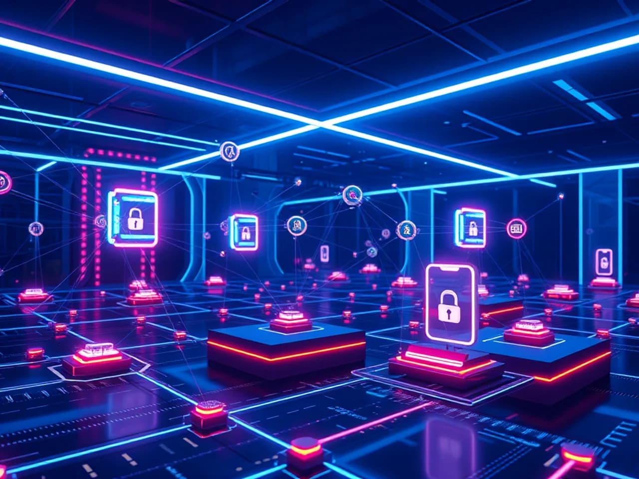 Technology environment representing Blockchain Voting Platform