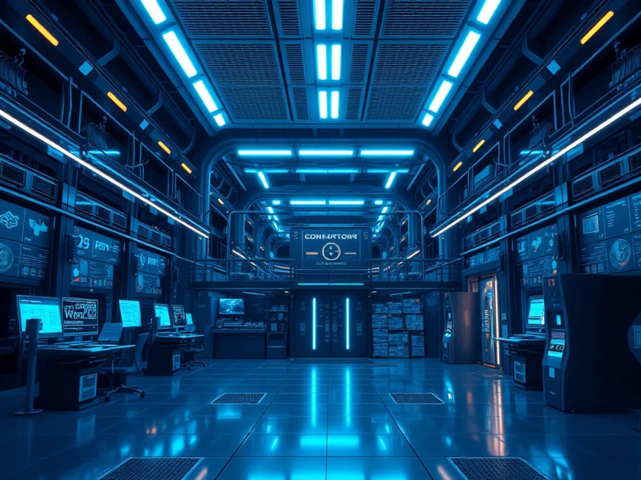 Technology environment representing Call Center Automation