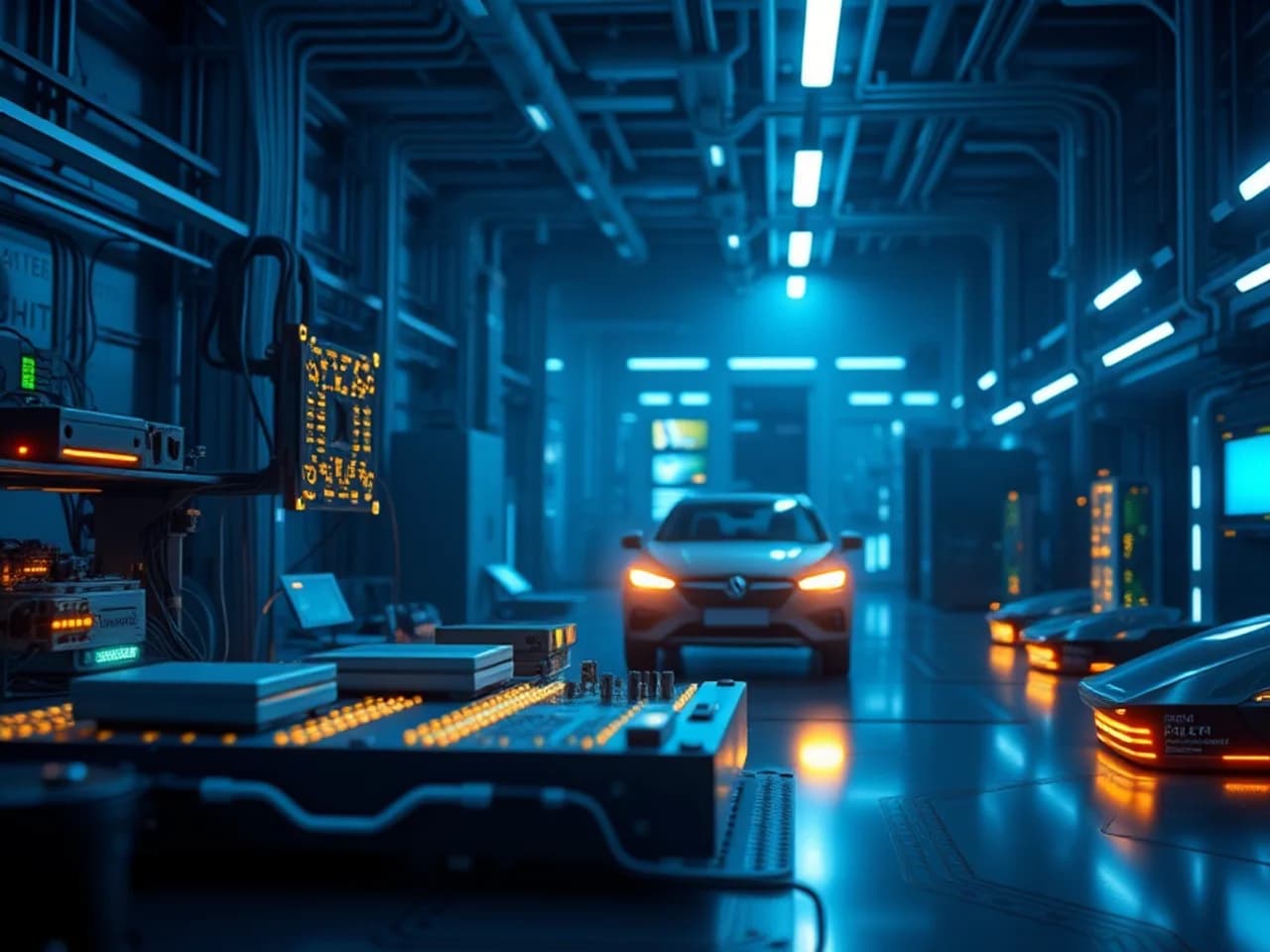 Technology environment representing Connected Vehicle Solution