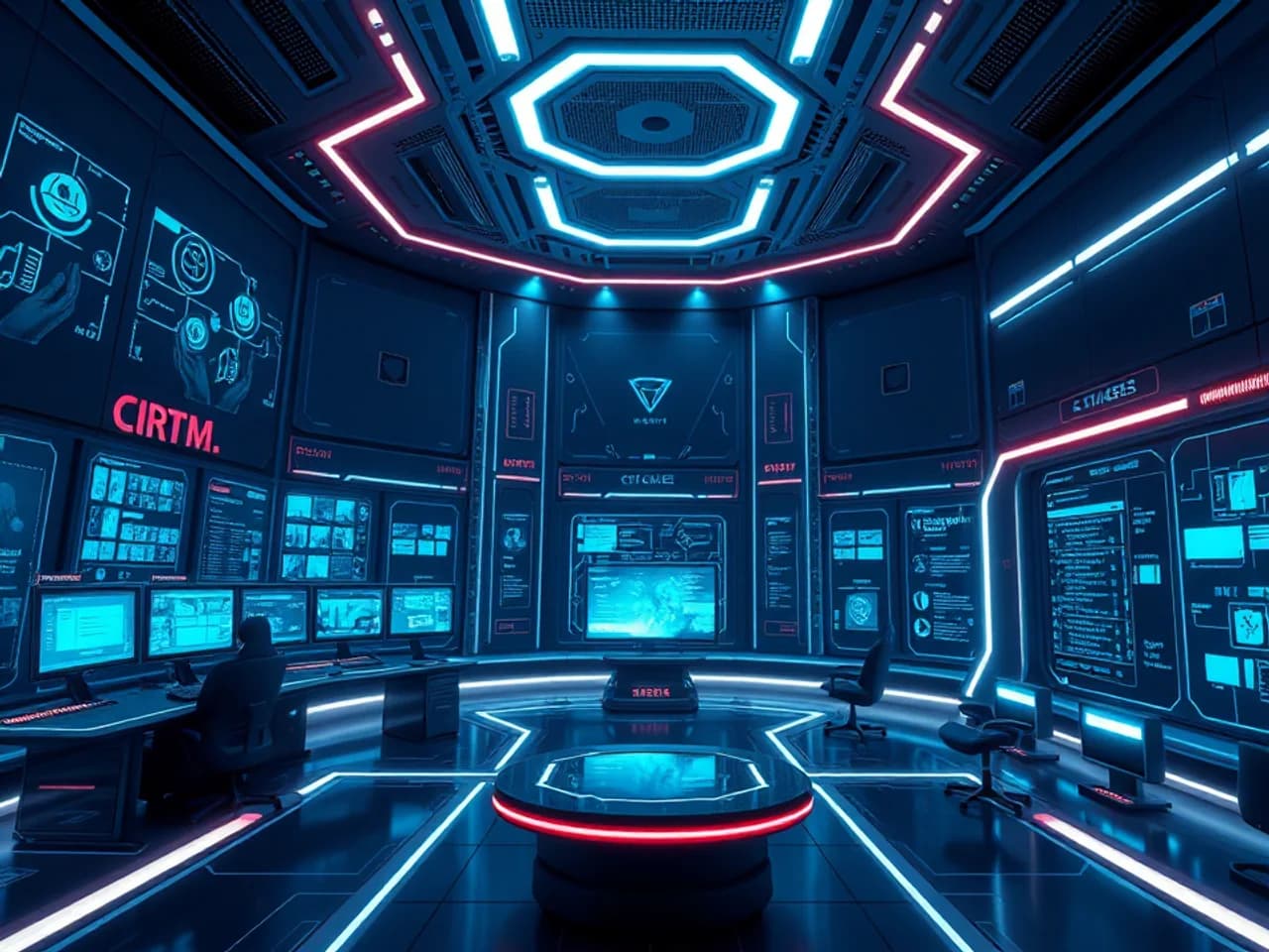 Technology environment representing Custom CRM Development
