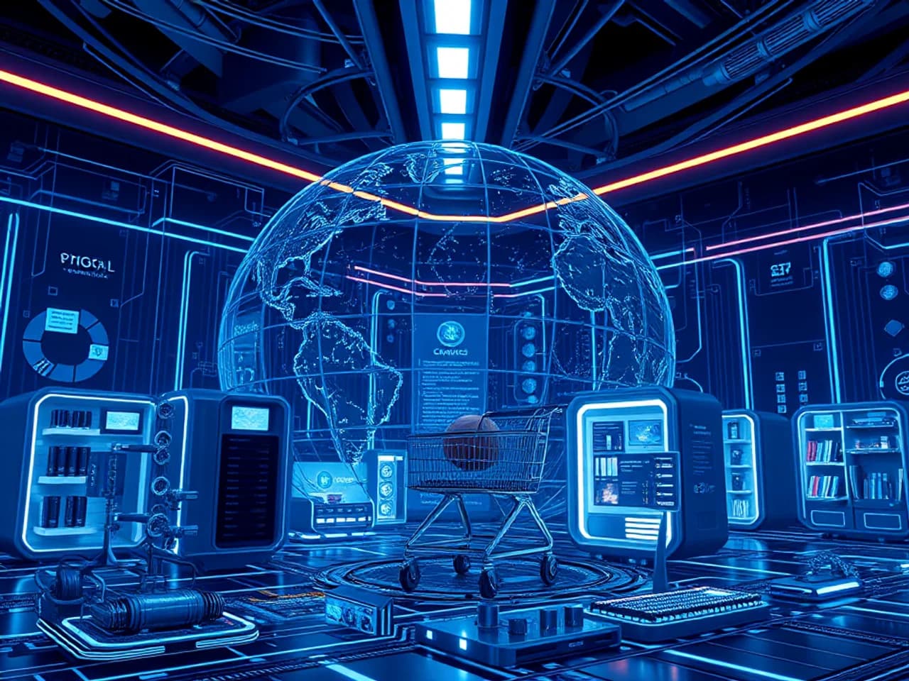 Technology environment representing Ecommerce Replatforming and Migration