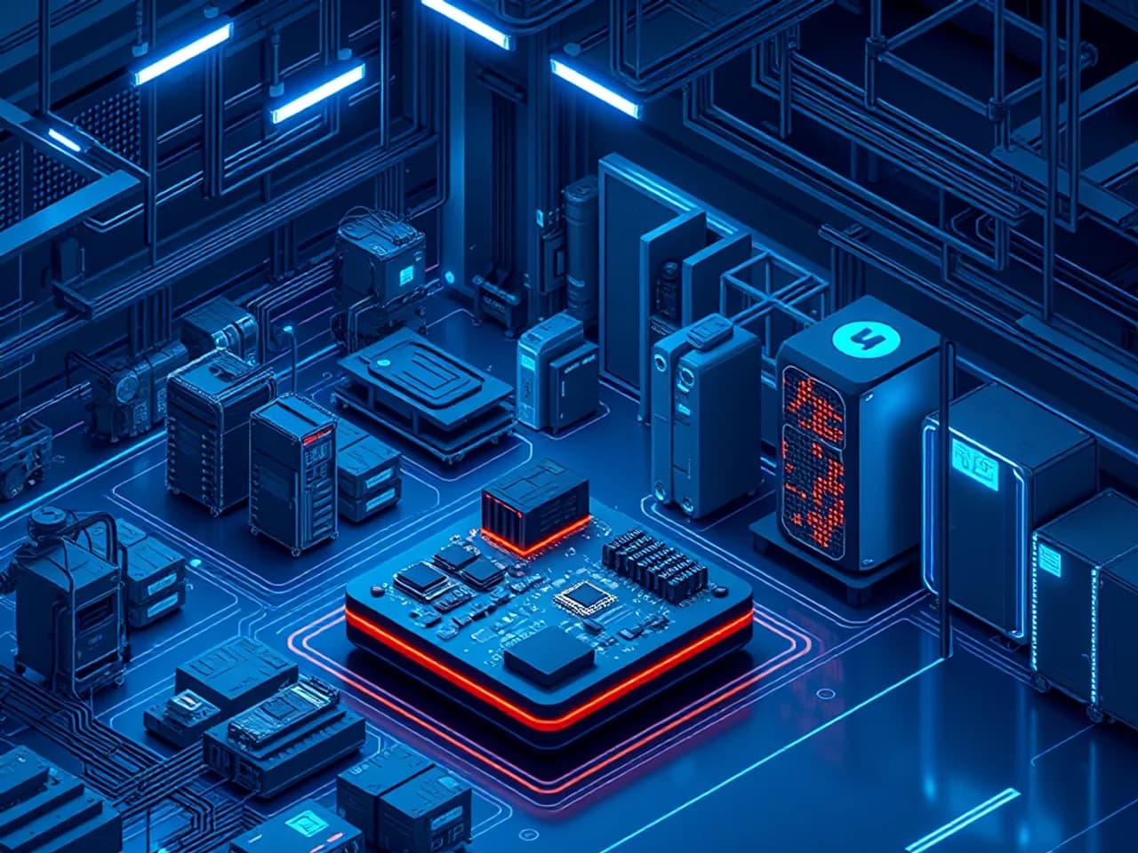 Technology environment representing IoT Manufacturing Solution
