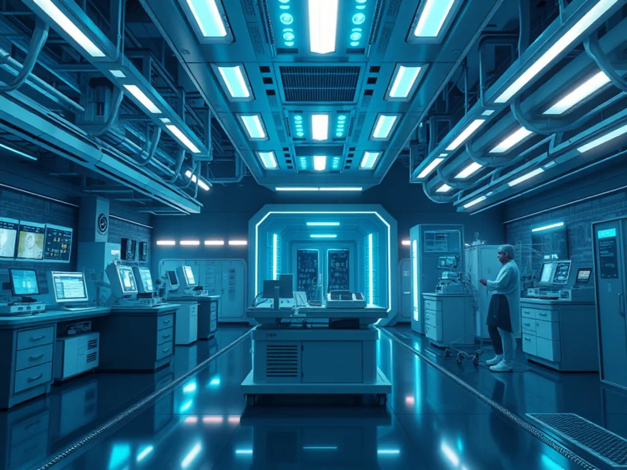 Technology environment representing Laboratory Management System