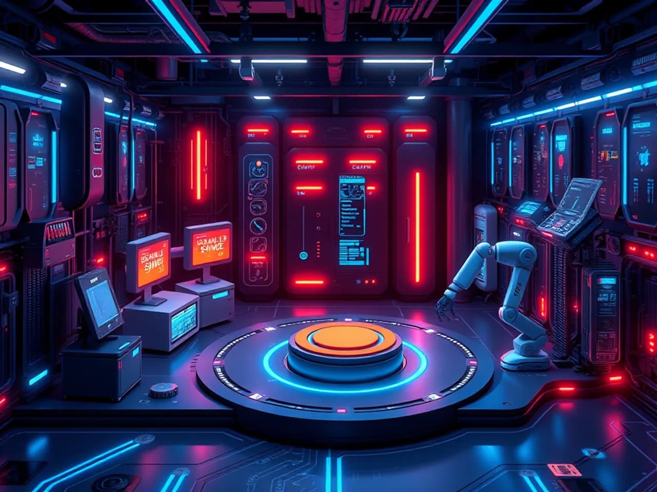 Technology environment representing Legacy System Integration