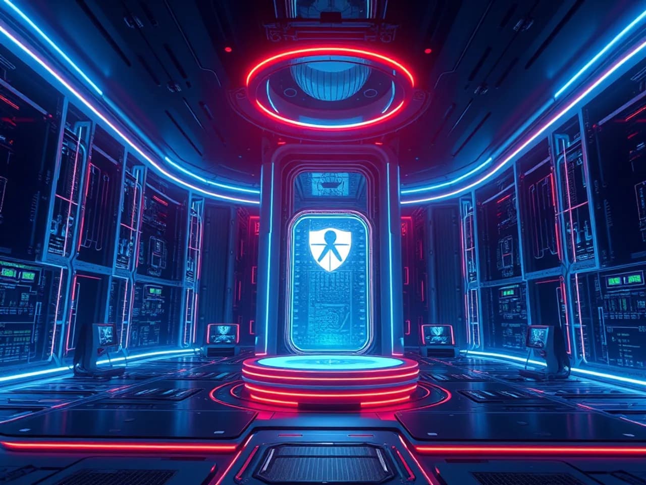 Technology environment representing Network Security Assessment