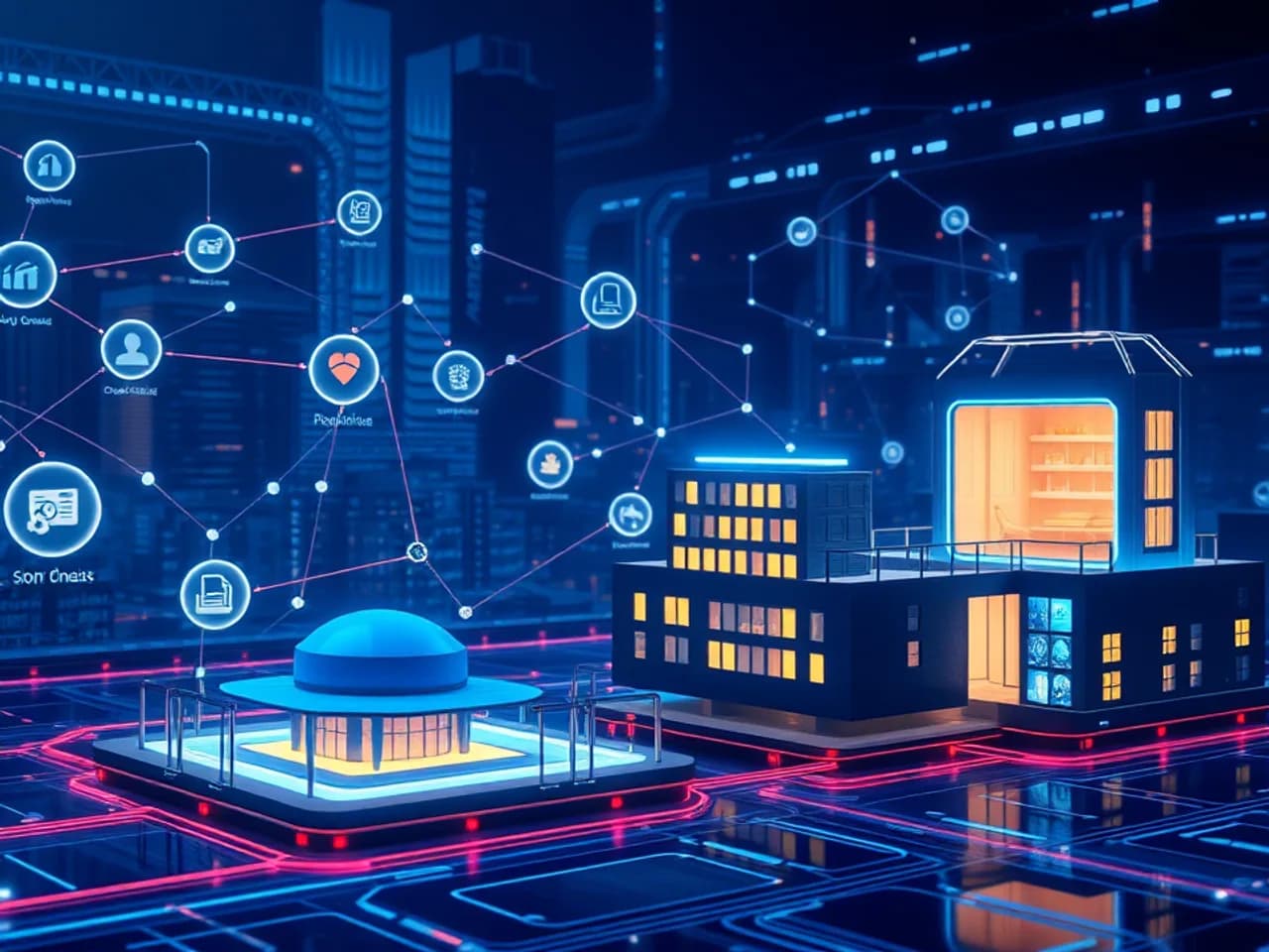 Technology environment representing Property Rental Platform Development