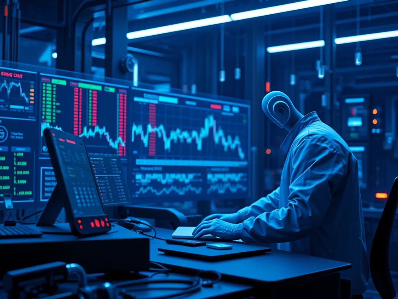 Technology environment representing Stock Trading Platform Development