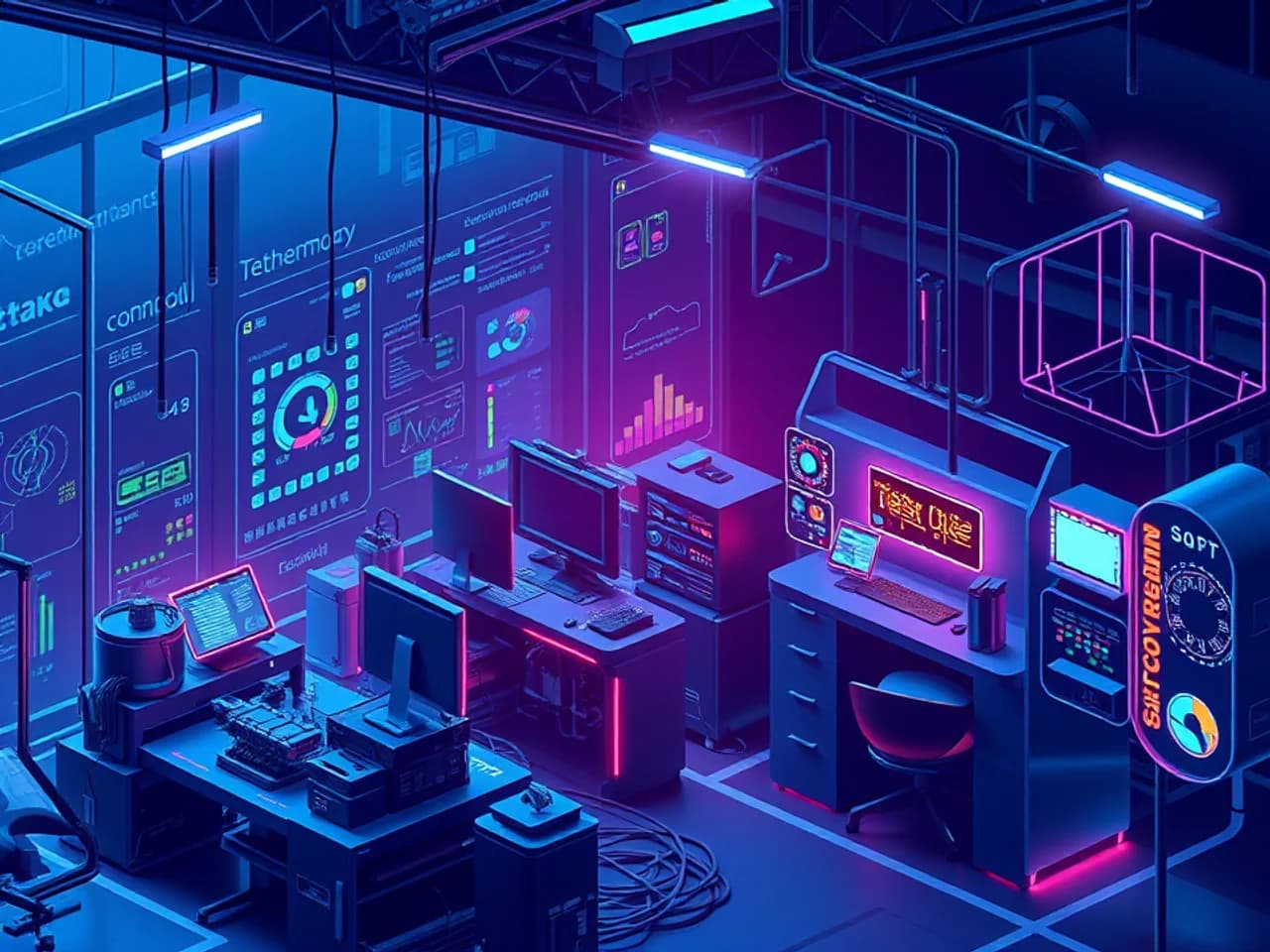 Technology environment representing Technology Consulting Services