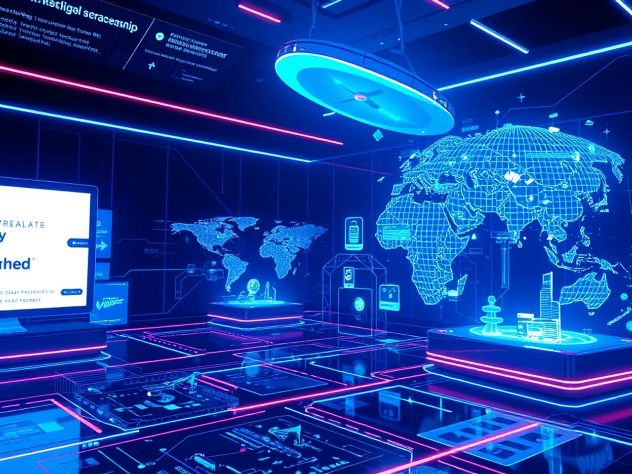 Technology environment representing Travel Booking Platform Development