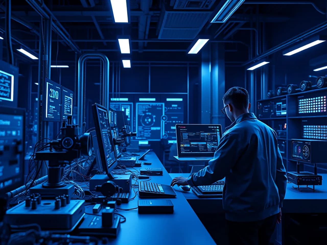 Technology environment representing UI UX Design Services