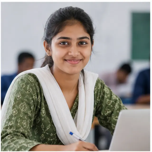 Priya Deshmukh learner portrait background